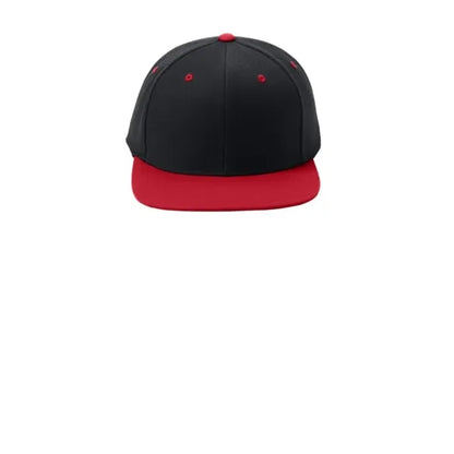 Sport-Tek YP Classics Flat Bill Snapback Cap.