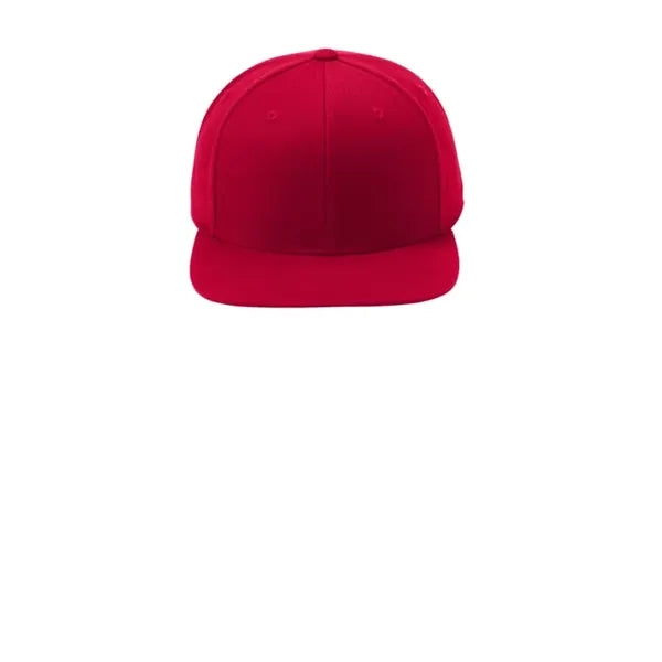 Sport-Tek YP Classics Flat Bill Snapback Cap.