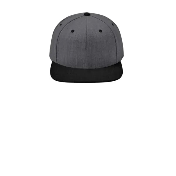 Sport-Tek YP Classics Flat Bill Snapback Cap.