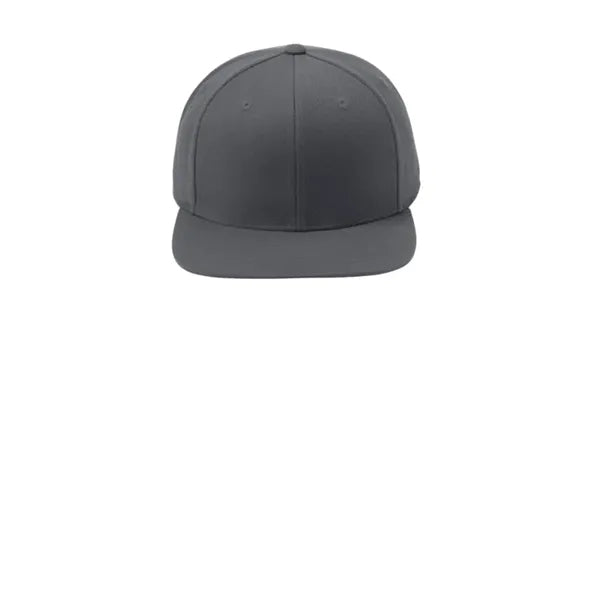 Sport-Tek YP Classics Flat Bill Snapback Cap.