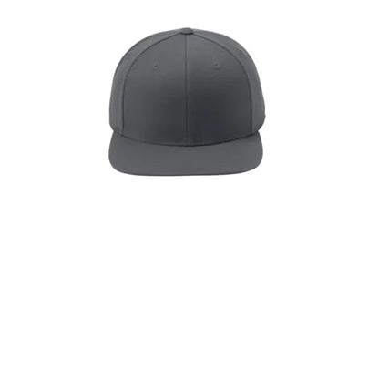 Sport-Tek YP Classics Flat Bill Snapback Cap.