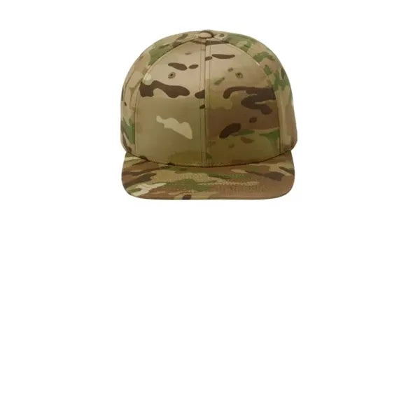 Sport-Tek YP Classics Flat Bill Snapback Cap.
