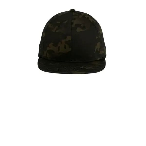 Sport-Tek YP Classics Flat Bill Snapback Cap.