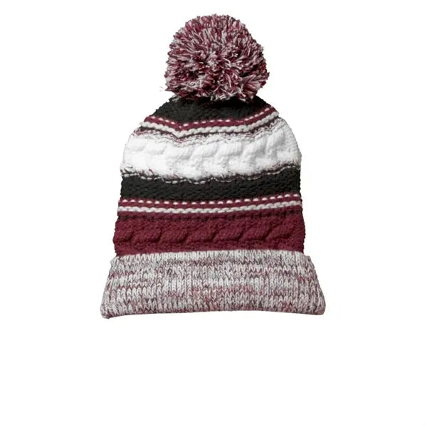 Sport-Tek Pom Pom Team Beanie.