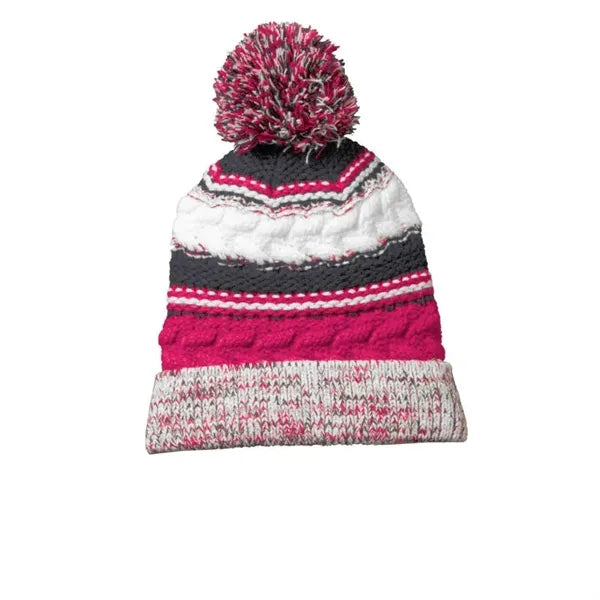 Sport-Tek Pom Pom Team Beanie.
