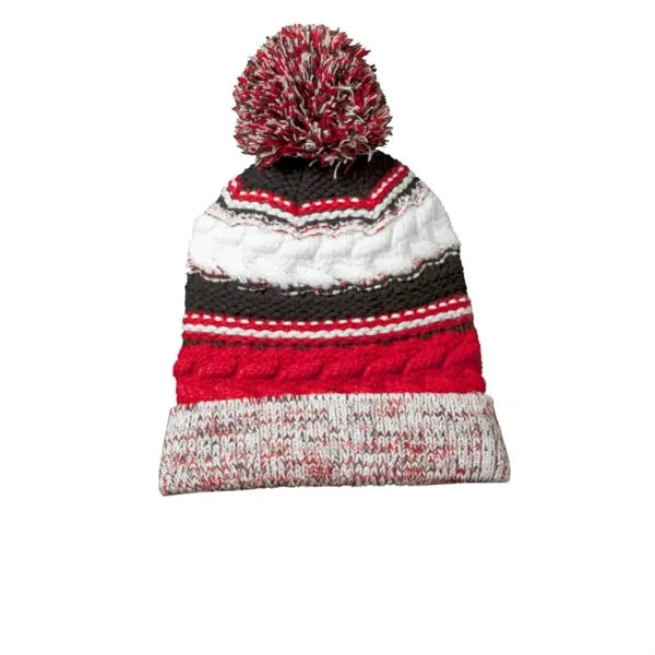 Sport-Tek Pom Pom Team Beanie.