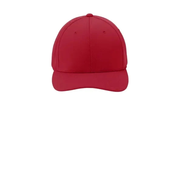 Sport-Tek Flexfit Cool & Dry Poly Block Mesh Cap.