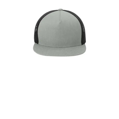 Sport-Tek YP Classics 5-Panel Classic Trucker Mesh Back Cap.