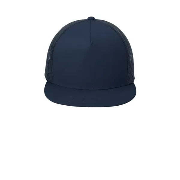 Sport-Tek YP Classics 5-Panel Classic Trucker Mesh Back Cap.