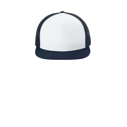 Sport-Tek YP Classics 5-Panel Classic Trucker Mesh Back Cap.
