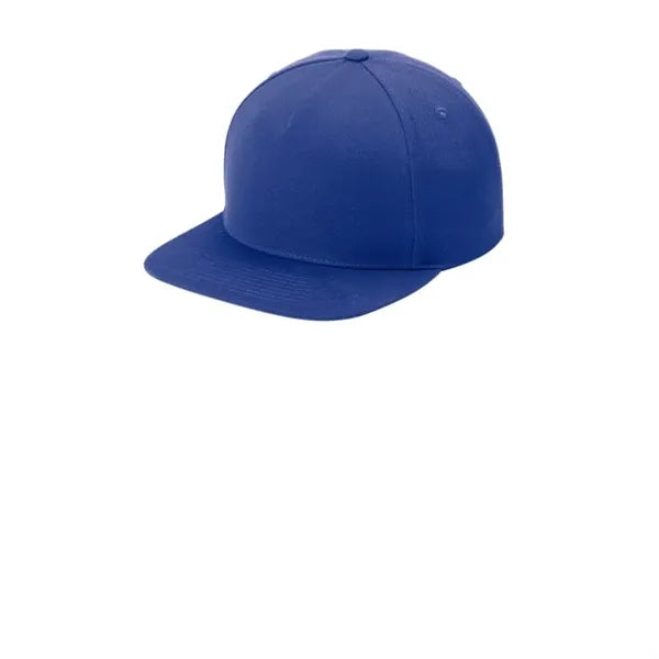 Sport-Tek YP Classics Premium 5-Panel Snapback Cap