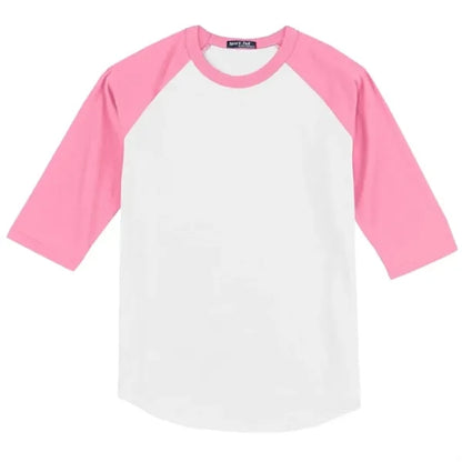 Sport-Tek Colorblock Raglan Jersey.