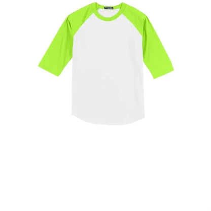 Sport-Tek Colorblock Raglan Jersey.