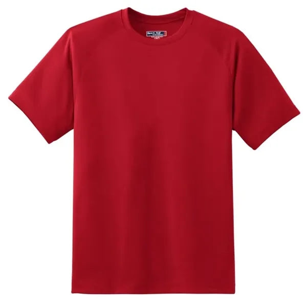 Sport-Tek Dry Zone Short Sleeve Raglan T-Shirt.