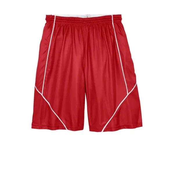Sport-Tek PosiCharge Mesh Reversible Spliced Short.