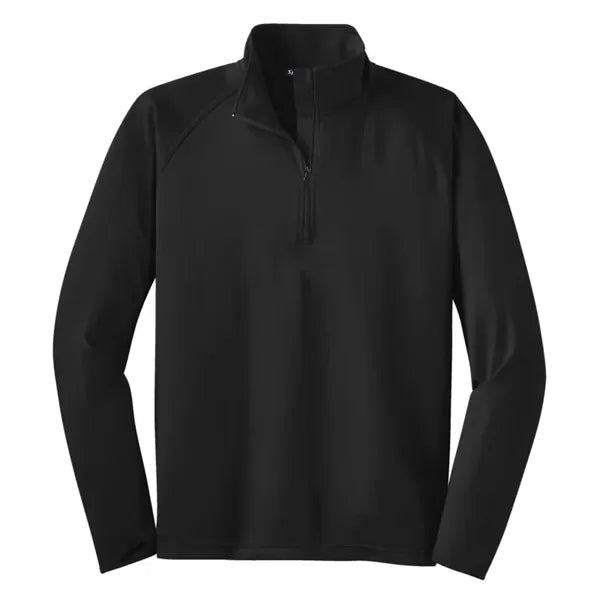 Sport-Tek Tall Sport-Wick Stretch 1/4-Zip Pullover.