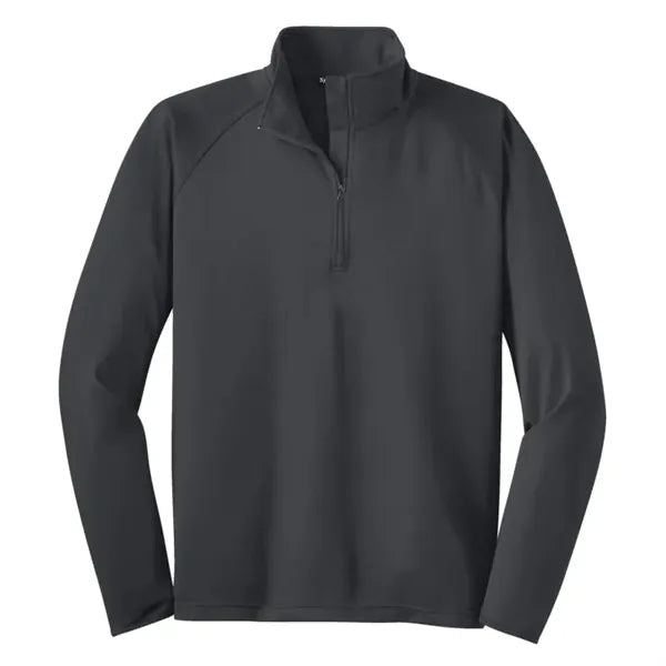 Sport-Tek Tall Sport-Wick Stretch 1/4-Zip Pullover.