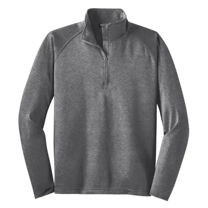 Sport-Tek Tall Sport-Wick Stretch 1/4-Zip Pullover.