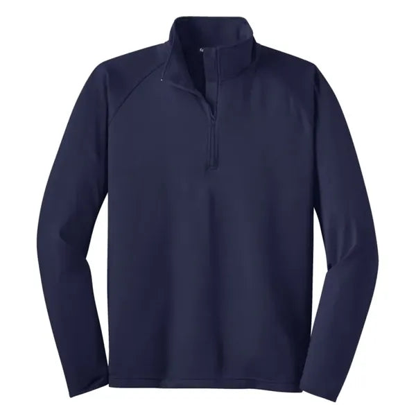 Sport-Tek Tall Sport-Wick Stretch 1/4-Zip Pullover.