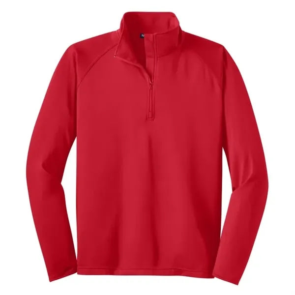 Sport-Tek Tall Sport-Wick Stretch 1/4-Zip Pullover.