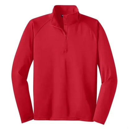 Sport-Tek Tall Sport-Wick Stretch 1/4-Zip Pullover.
