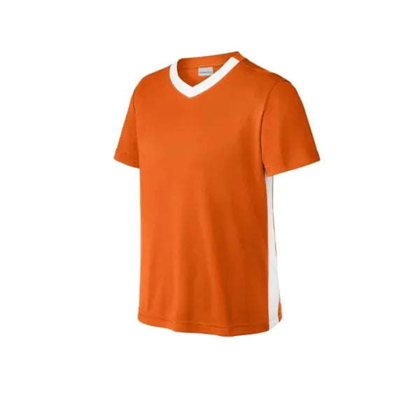 Sport-Tek Youth Competitor United V-Neck