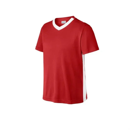 Sport-Tek Youth Competitor United V-Neck