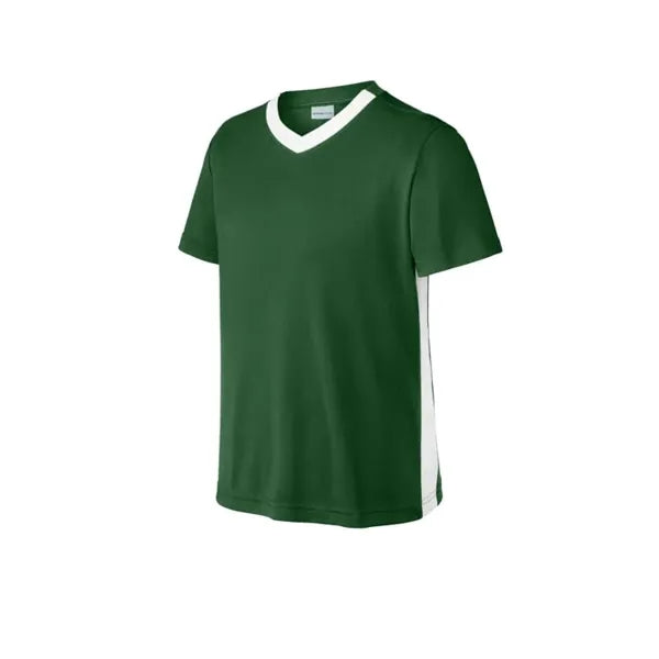 Sport-Tek Youth Competitor United V-Neck
