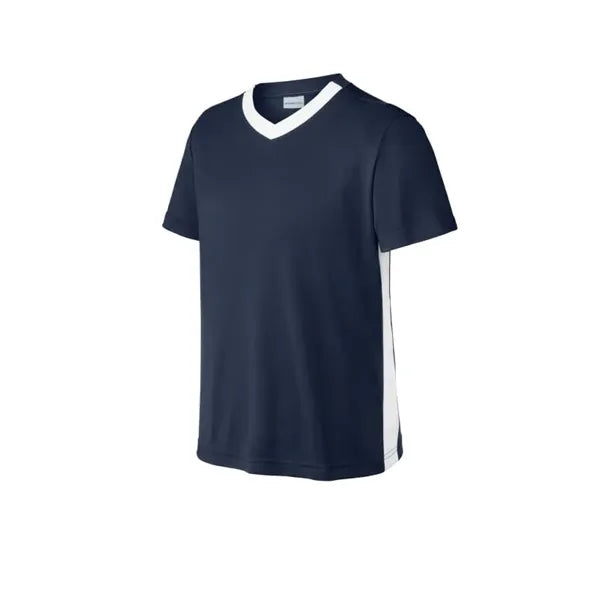 Sport-Tek Youth Competitor United V-Neck