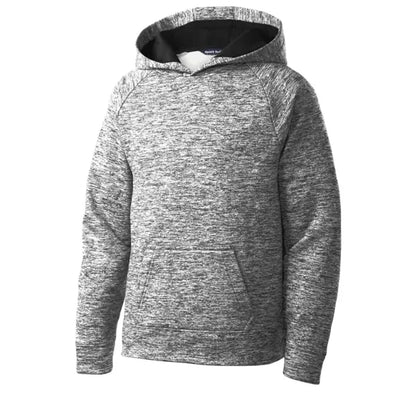 Sport-Tek Youth PosiCharge Electric Heather Fleece Hooded...