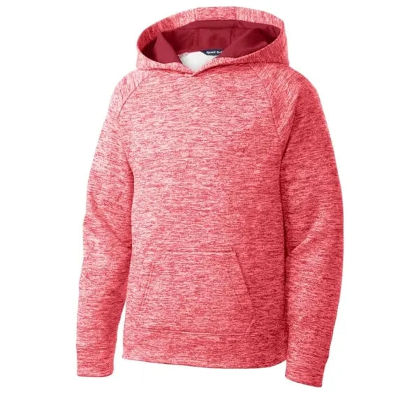 Sport-Tek Youth PosiCharge Electric Heather Fleece Hooded...
