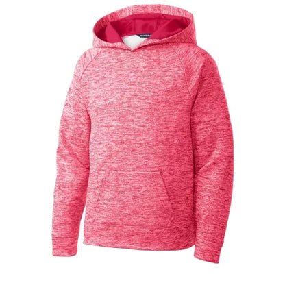 Sport-Tek Youth PosiCharge Electric Heather Fleece Hooded...