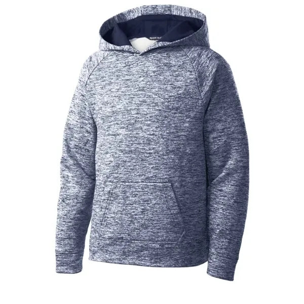Sport-Tek Youth PosiCharge Electric Heather Fleece Hooded...