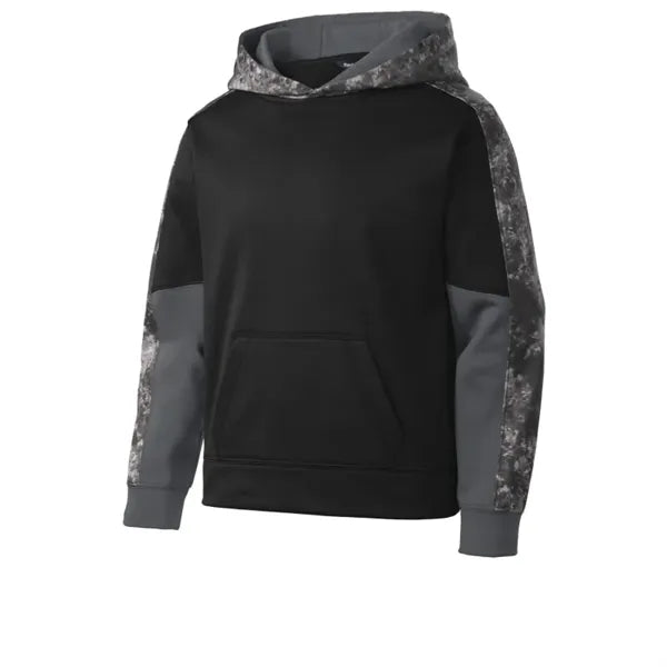 Sport-Tek Youth Sport-Wick Mineral Freeze Fleece Colorblo...
