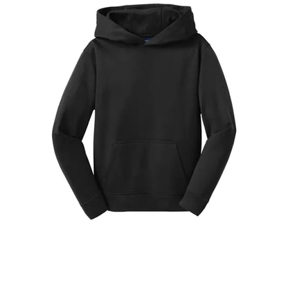 Sport-Tek Youth Sport-Wick Fleece Hooded Pullover.