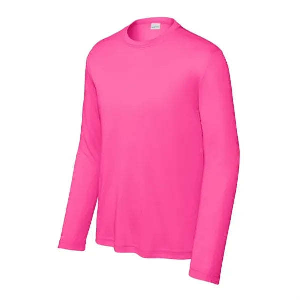 Sport-Tek Youth Long Sleeve PosiCharge Competitor Tee.