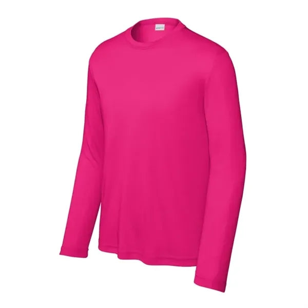 Sport-Tek Youth Long Sleeve PosiCharge Competitor Tee.