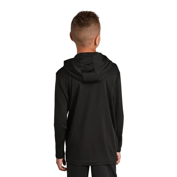 Sport-Tek Youth PosiCharge Competitor Hooded Pullover.
