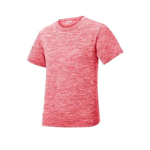Sport-Tek Youth PosiCharge Electric Heather Tee.