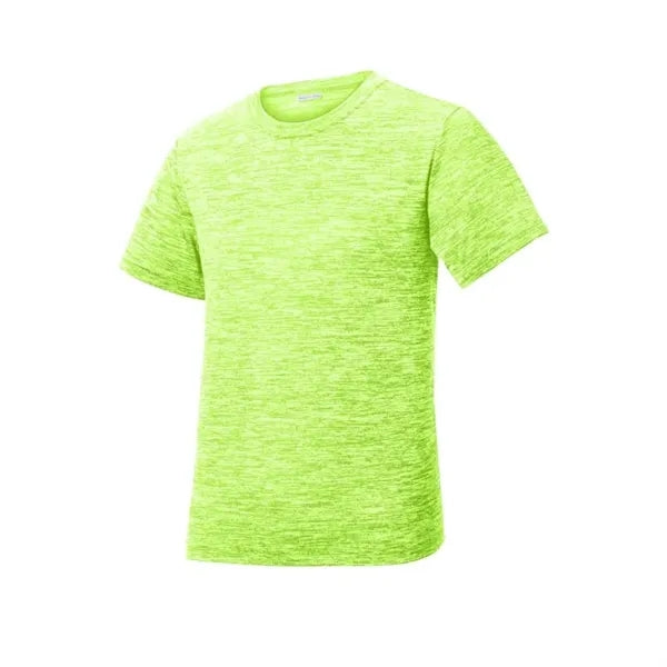 Sport-Tek Youth PosiCharge Electric Heather Tee.
