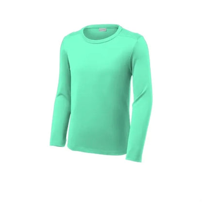 Sport-Tek Youth Posi-UV Pro Long Sleeve Tee.