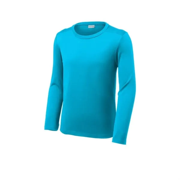 Sport-Tek Youth Posi-UV Pro Long Sleeve Tee.