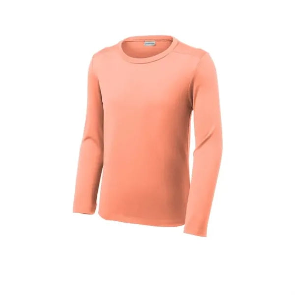 Sport-Tek Youth Posi-UV Pro Long Sleeve Tee.