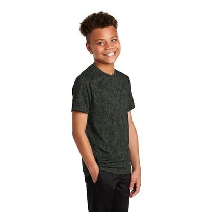 Sport-Tek Youth Digi Camo Tee.