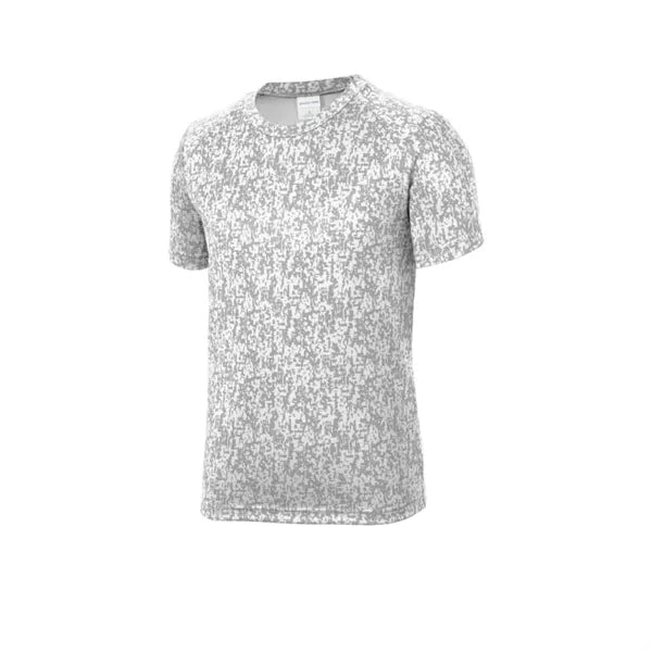 Sport-Tek Youth Digi Camo Tee.