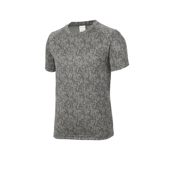 Sport-Tek Youth Digi Camo Tee.