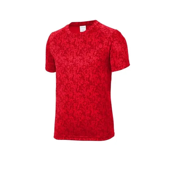 Sport-Tek Youth Digi Camo Tee.