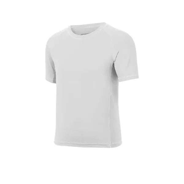 Sport-Tek Youth Rashguard Tee.