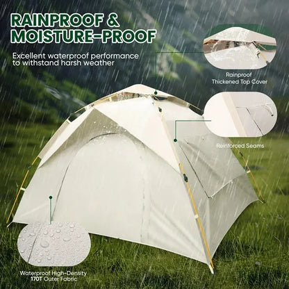 Outdoor Camping Tent Waterproof with Rainfly