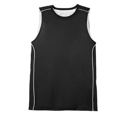 Sport-Tek Youth PosiCharge Mesh Reversible Sleeveless Tee.